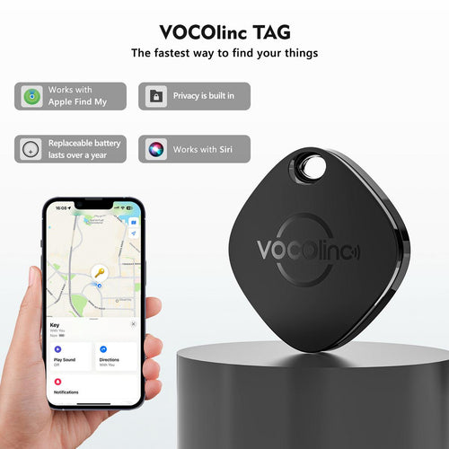 VOCOlinc Black Bluetooth Tracker（Only iOS）